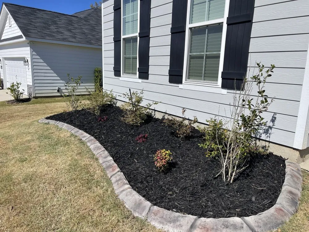 Local yard cleanup service for year-round maintenance across Grovetown, GA - Landscape Concrete Curbing
