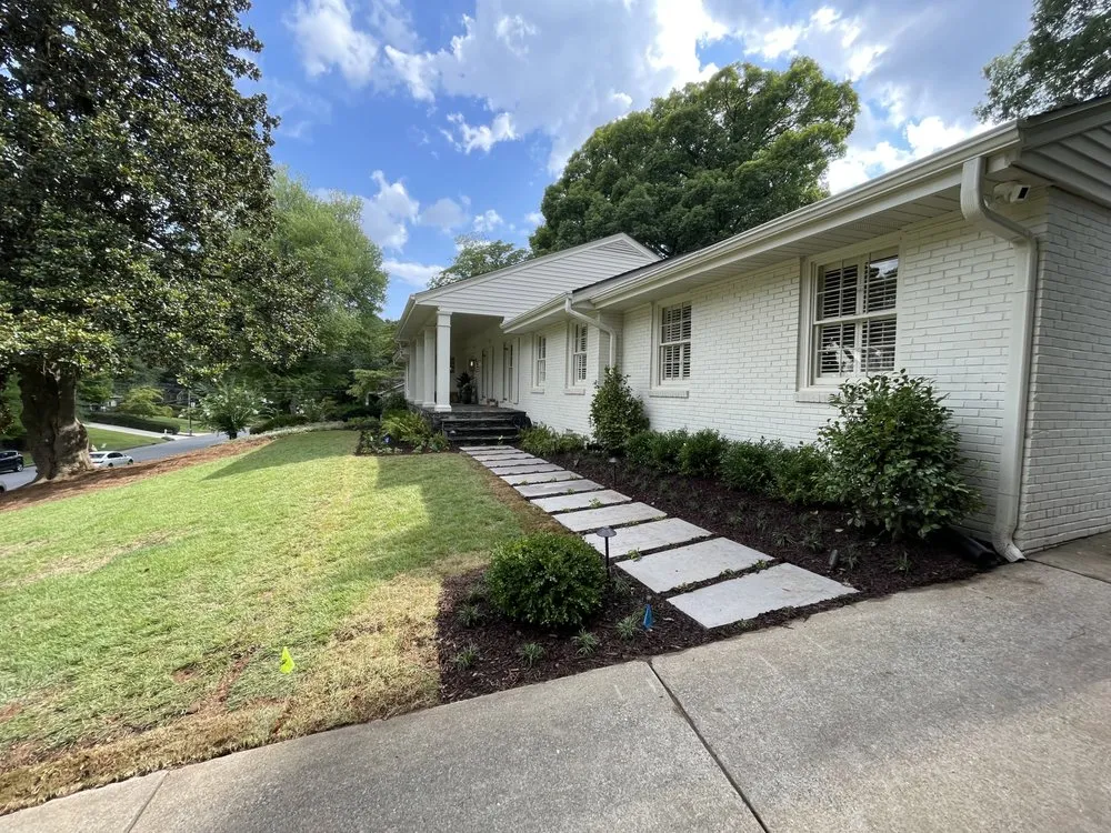 Affordable yard cleanup service with custom design across Atlanta, GA - Landscape Creative Design Build