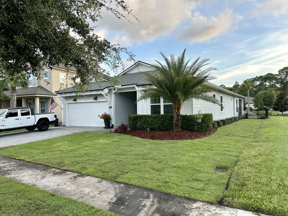 Local landscape installation in Jacksonville, FL by Landscape Customs