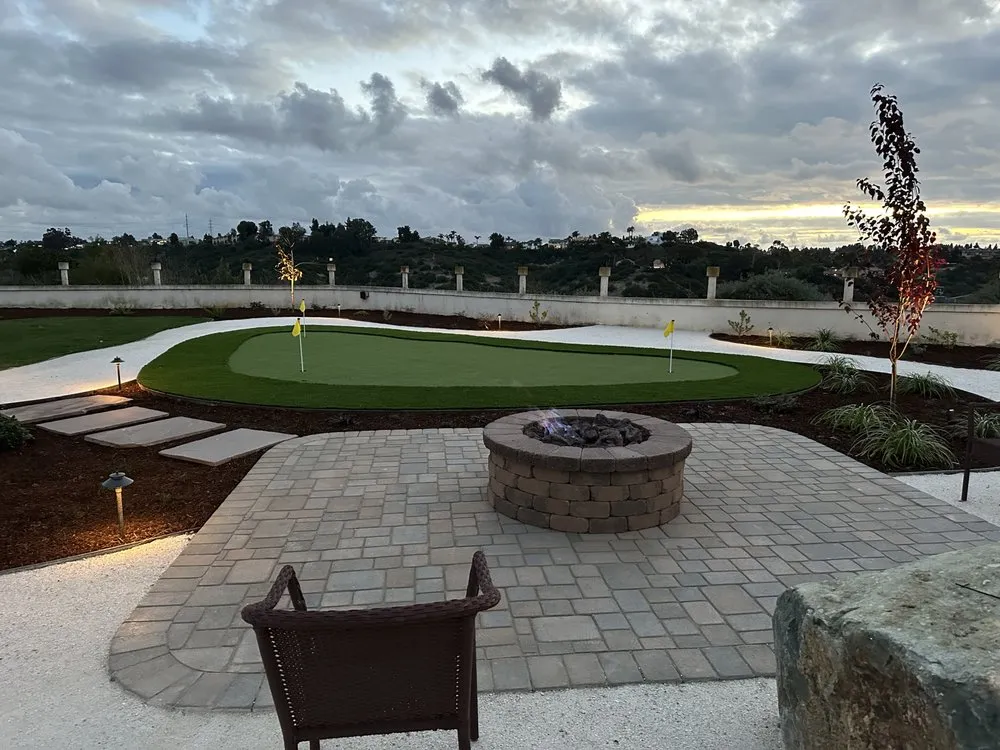 Professional garden landscaping for year-round maintenance in Escondido, CA by Landscape De Coronado