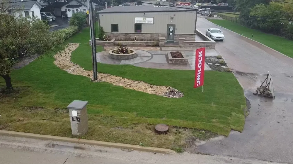 Expert outdoor landscaping with custom design in West Chicago, IL by Landscape Depot