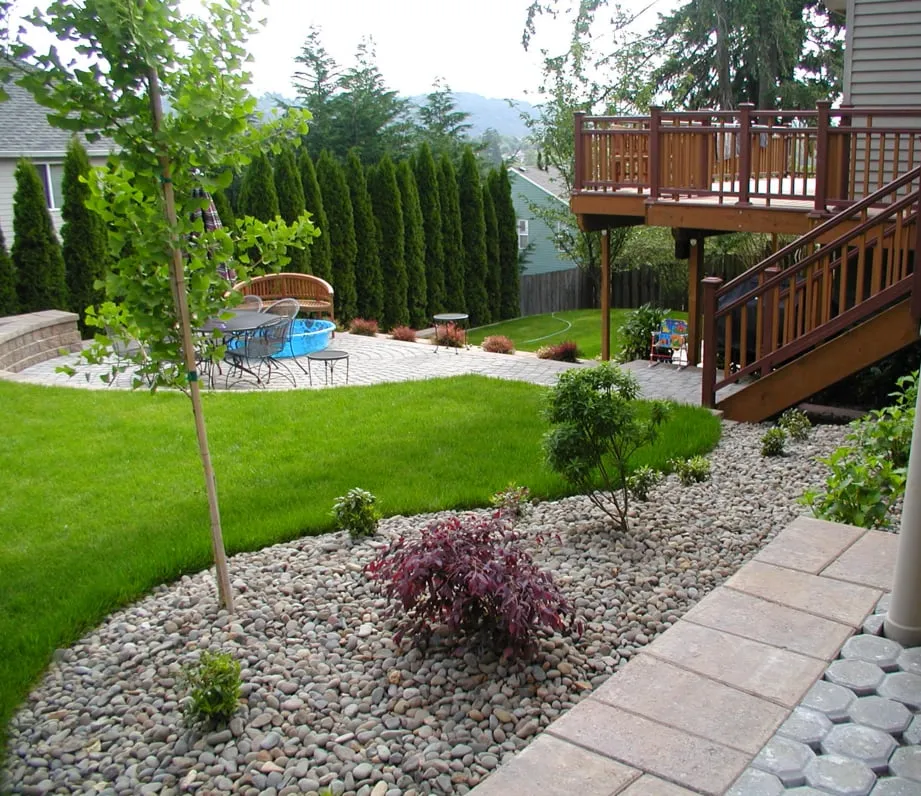 Custom outdoor landscaping for year-round maintenance in Pasadena, MD by Landscape Design and Installation