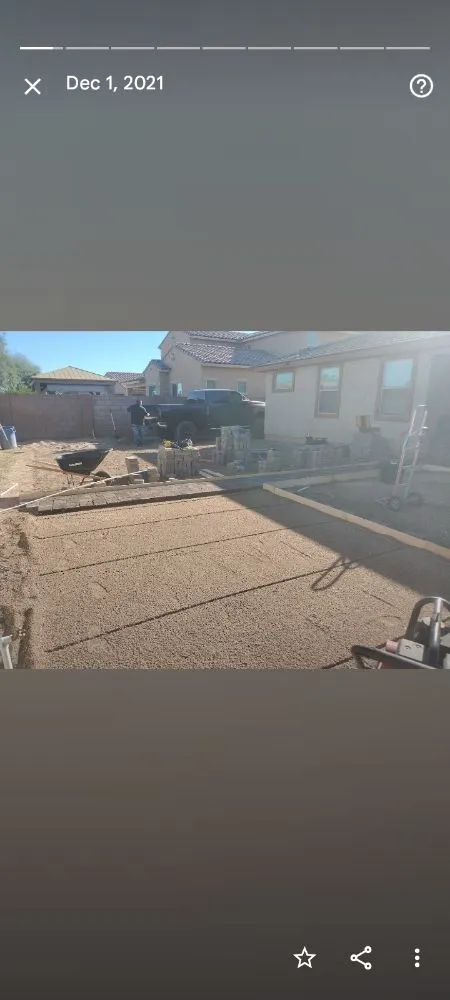 Custom outdoor landscaping in Goodyear, AZ - Landscape Design Desert Life