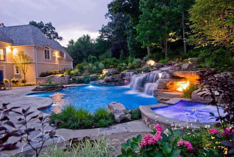 Custom landscape design in Perrineville, NJ - Landscape Design Group