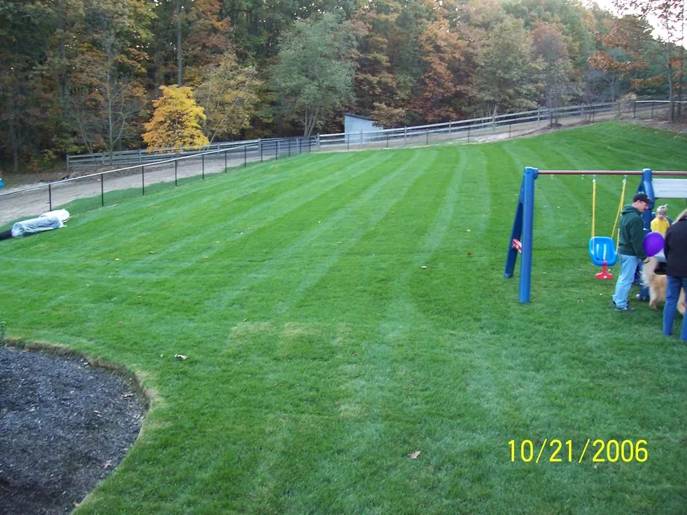 Affordable landscape installation for homes in Perrineville, NJ by Landscape Design Group