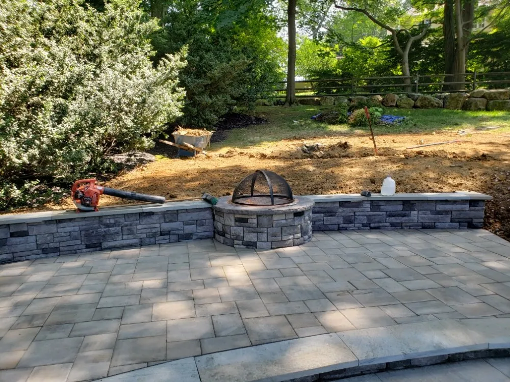 Custom landscape design in Milmont Park, PA by Landscape Dimensions