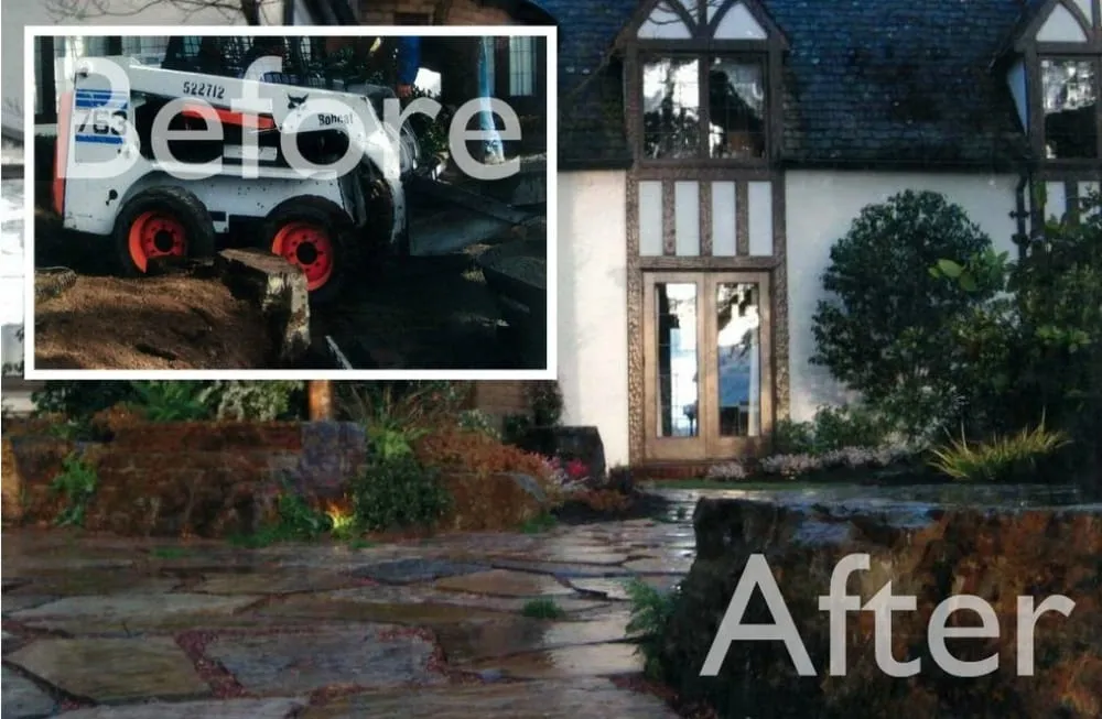 Professional garden landscaping with custom design across Lawrenceville, GA - Landscape Dr