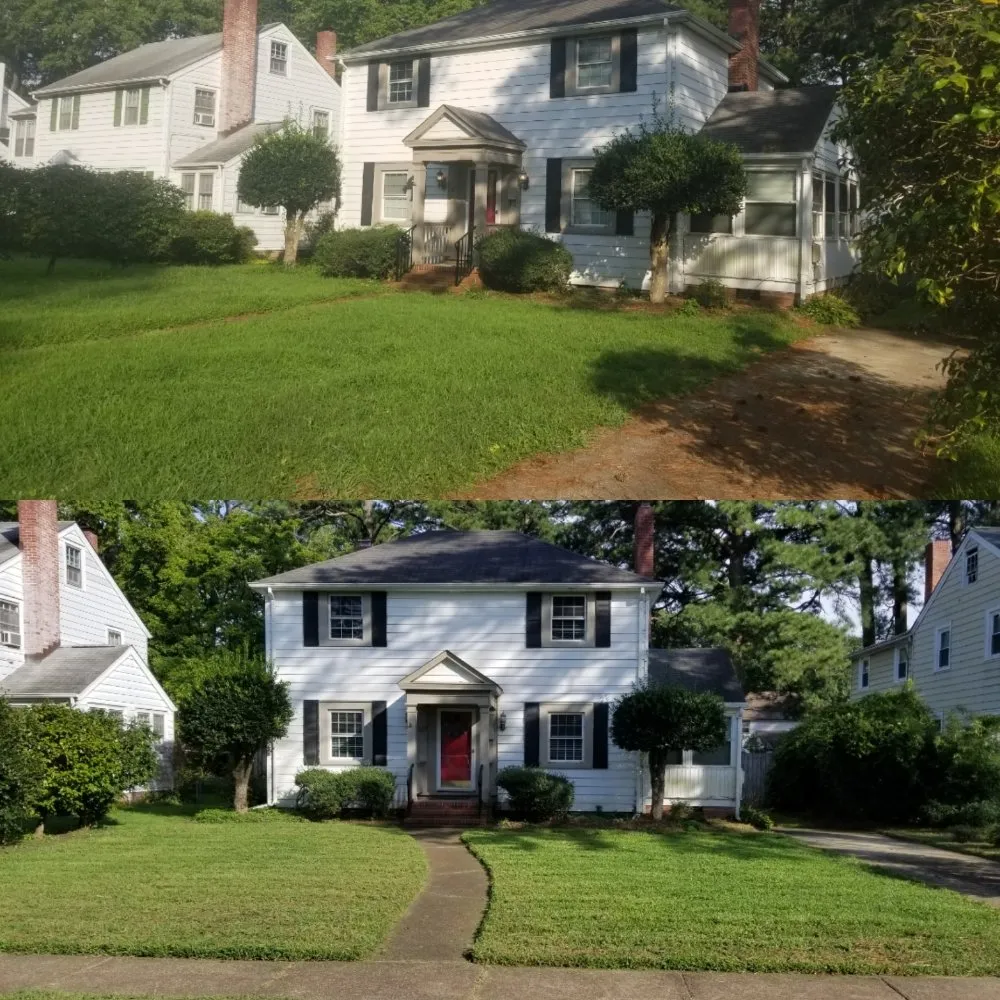 Custom garden landscaping in Newport news, VA - Landscape Evolution