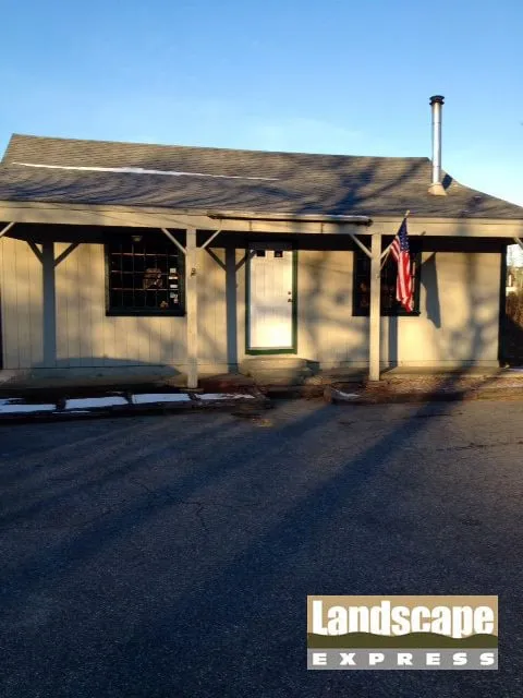 Custom yard cleanup service for beautiful yards in Mashpee, MA by Landscape Express