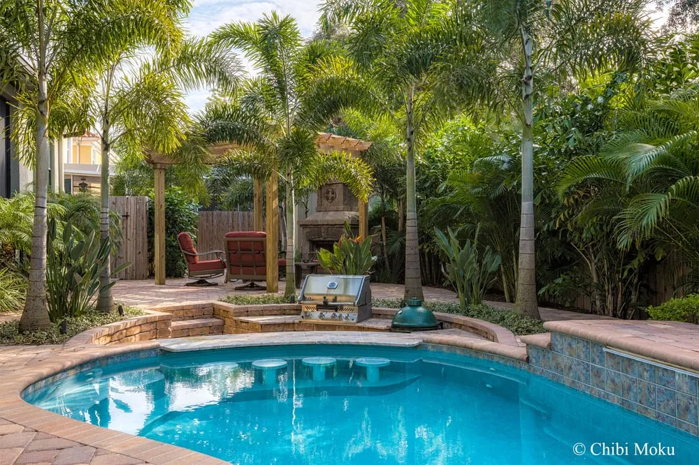 Professional outdoor landscaping in Tampa, FL by Landscape-Fusion