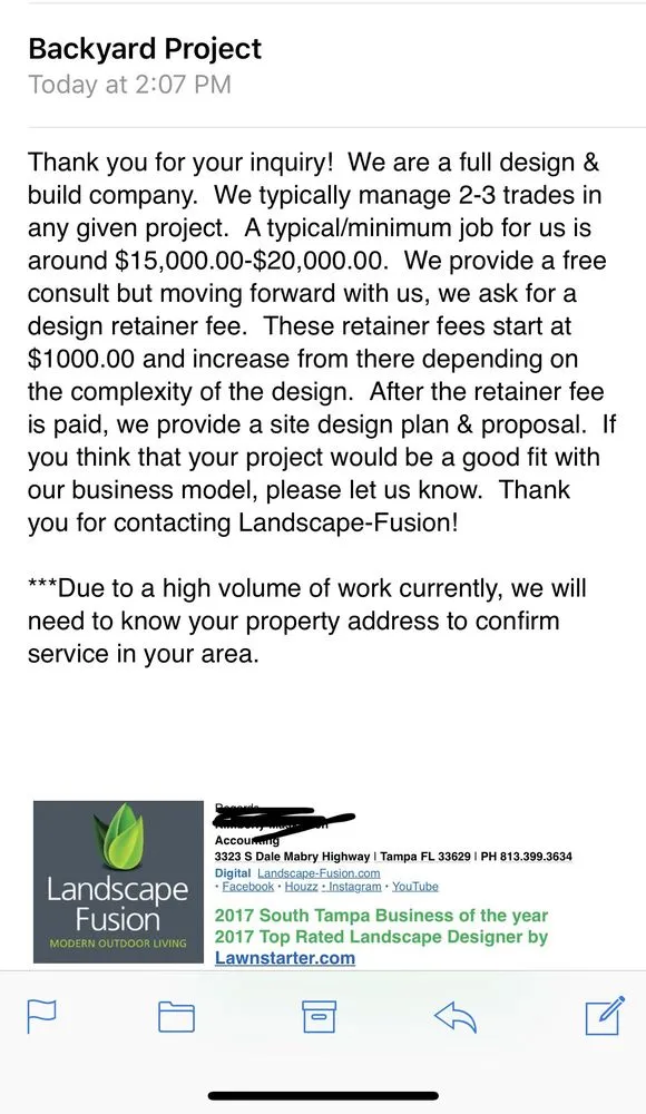 Trusted yard cleanup service experts serving Tampa, FL - Landscape-Fusion