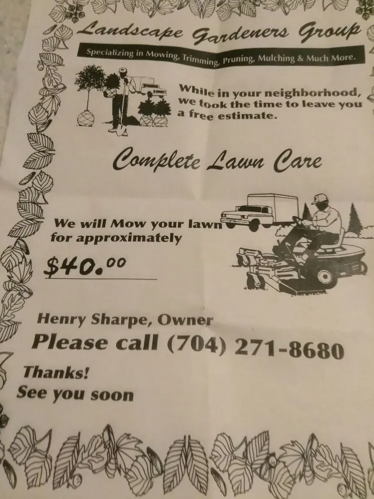 Affordable outdoor landscaping in Gastonia, NC - landscape gardners group