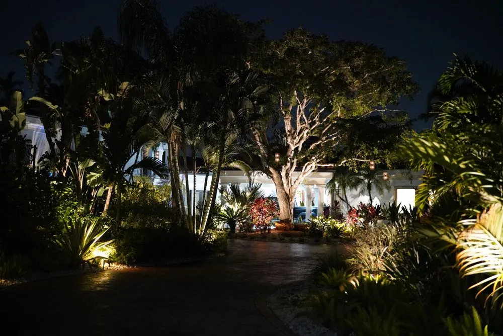 Custom yard maintenance in West Palm Beach, FL by Landscape Illumination Specialists