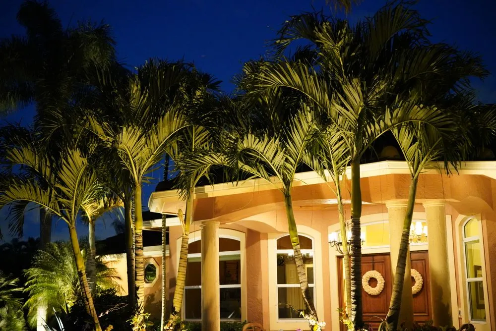 Professional residential landscaping in West Palm Beach, FL by Landscape Illumination Specialists
