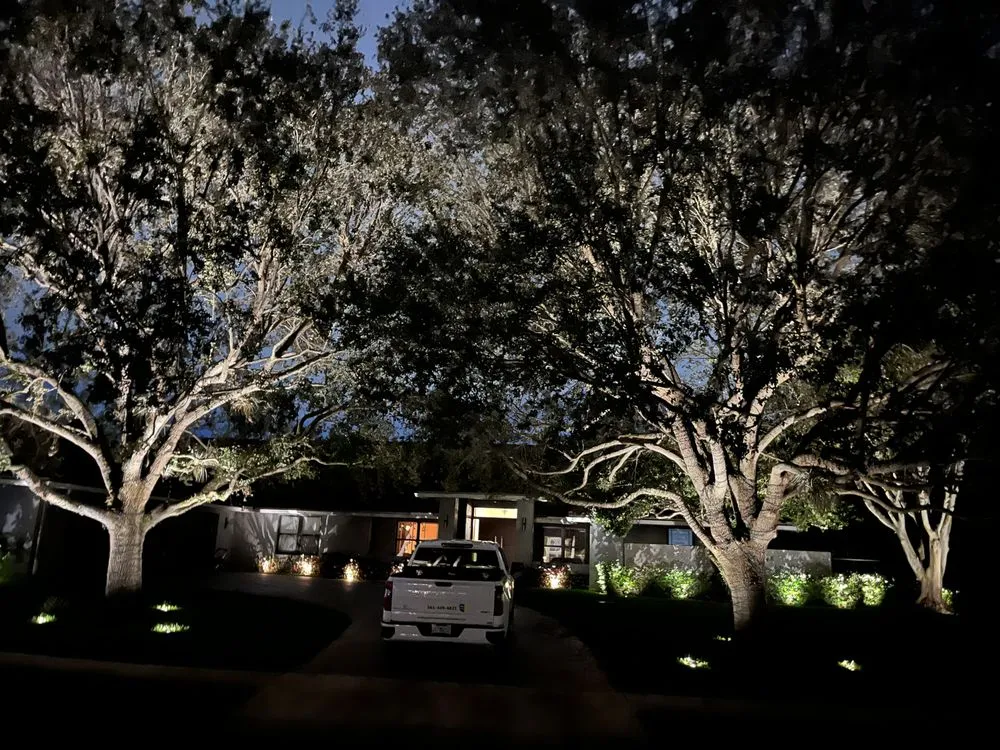 Affordable landscape design for residential properties across West Palm Beach, FL - Landscape Illumination Specialists