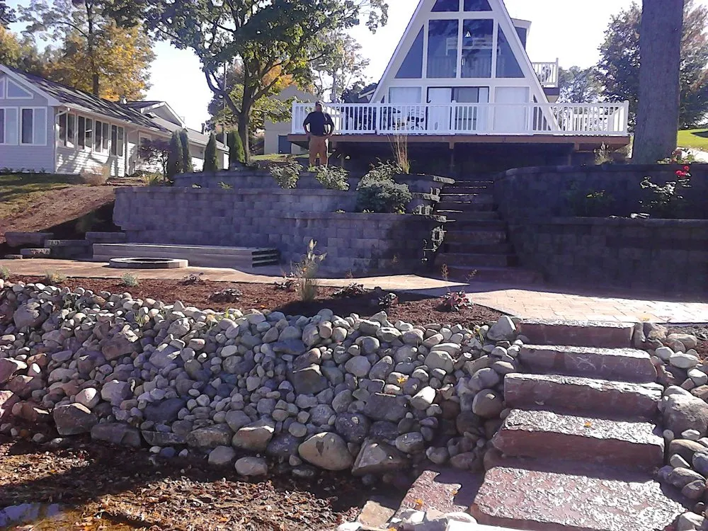 Local residential landscaping for year-round maintenance in Caledonia, MI by Landscape Impressions Design & Garden Center