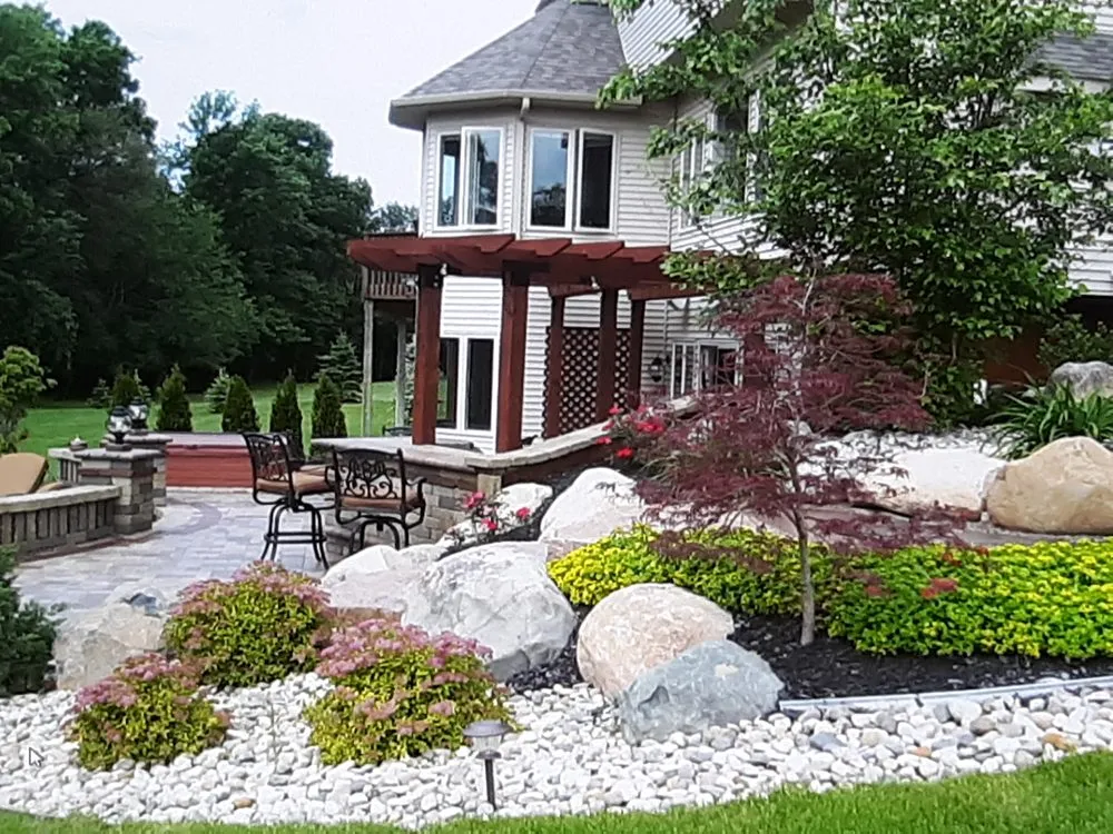 Professional outdoor landscaping in Wayland, MI - Landscape Impressions Design & Garden Center