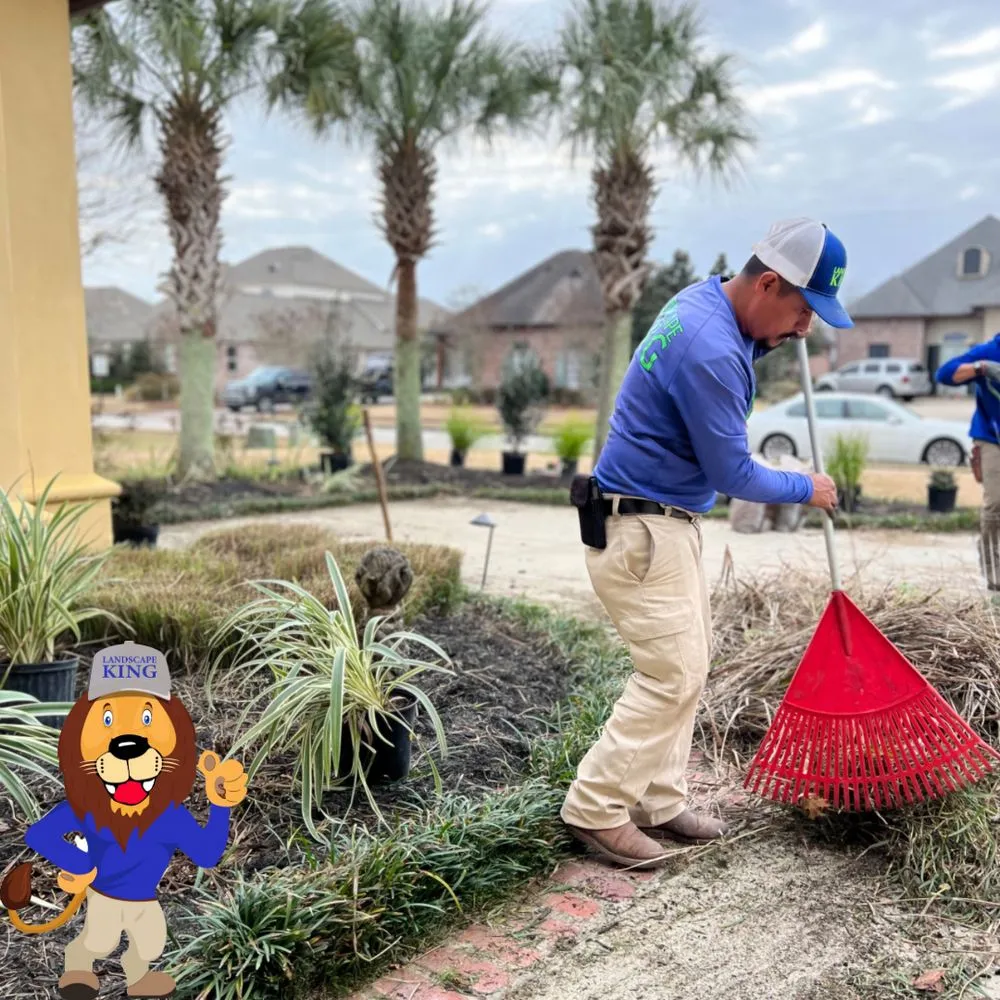 Affordable landscape installation in Baton Rouge, LA - Landscape King