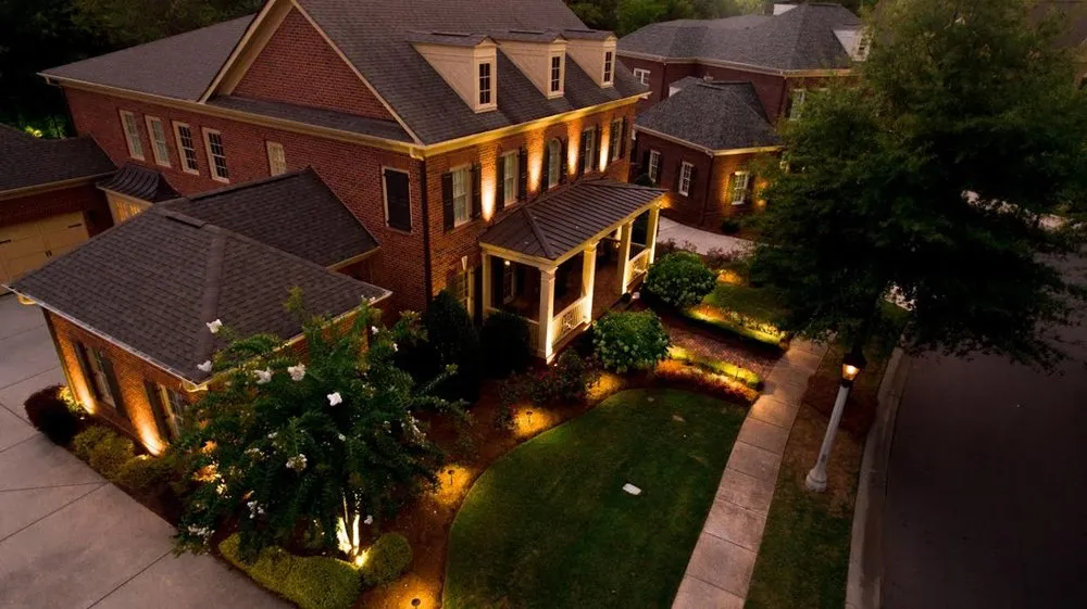 Reliable outdoor landscaping with custom design in Harrisburg, NC by Landscape Lighting Resources