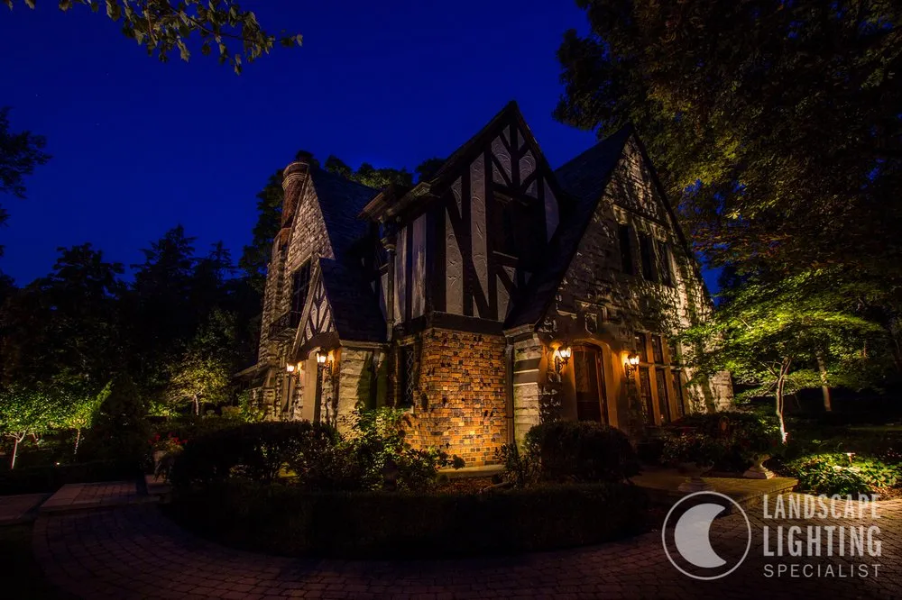 Custom outdoor landscaping for outdoor upgrades in Ann Arbor, MI by Landscape Lighting Specialist