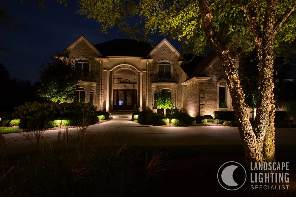 Local garden landscaping in Ann Arbor, MI by Landscape Lighting Specialist
