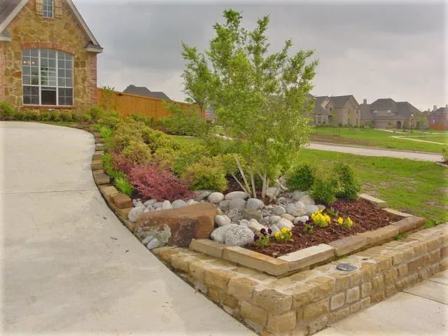Top-rated landscaping services with custom design across Denton, TX - Landscape Living