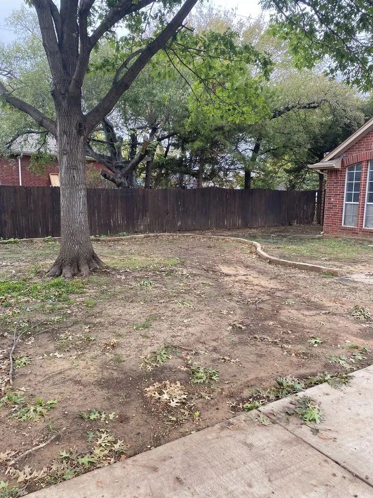 Professional outdoor landscaping for residential properties in Denton, TX by Landscape Living