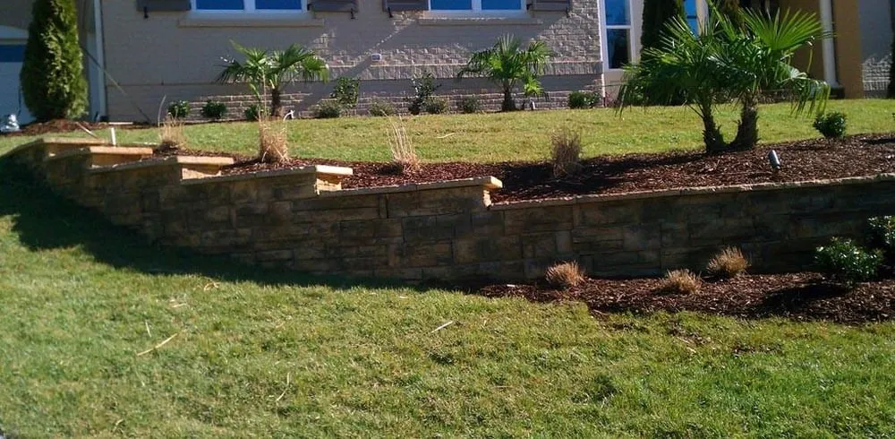 Affordable landscape installation in Youngsville, NC by Landscape Masters