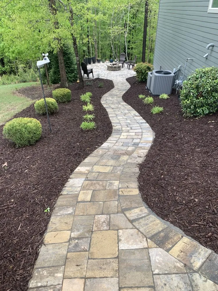 Custom lawn mowing service near you in Woodstock, GA by Landscape Matters