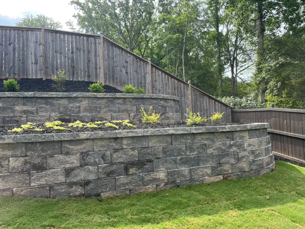 Reliable garden landscaping with custom design in Woodstock, GA by Landscape Matters