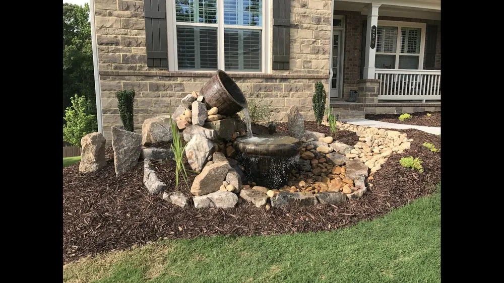 Professional yard cleanup service near you in Woodstock, GA by Landscape Matters