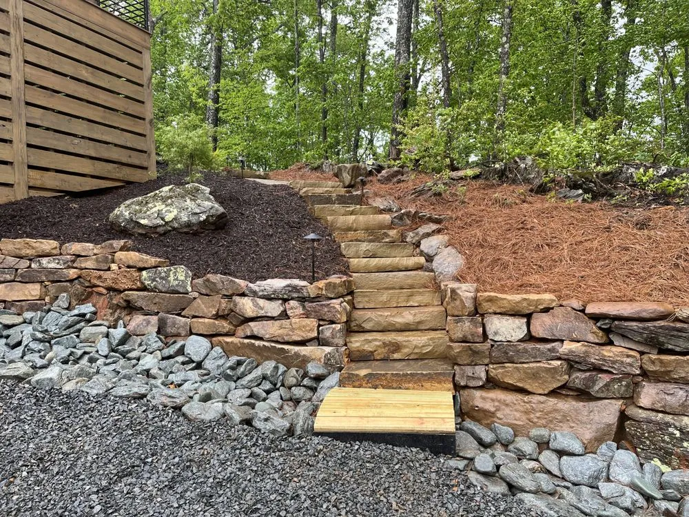 Expert landscape design for residential properties in Woodstock, GA by Landscape Matters