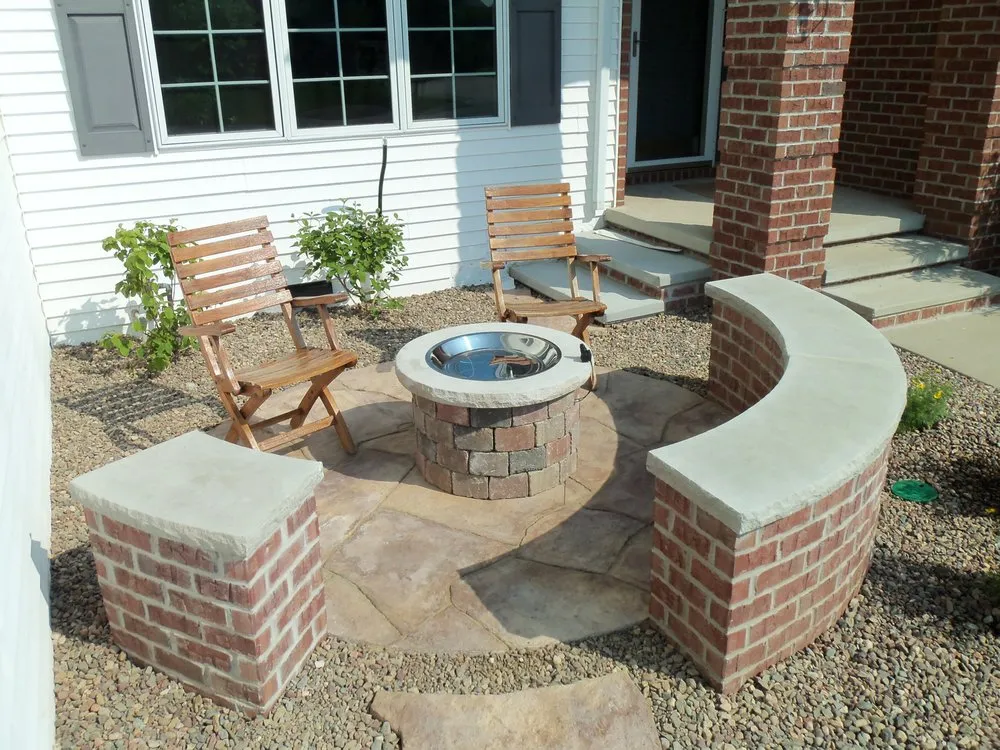 Professional landscape design for year-round maintenance in Green Bay, WI by Landscape Medics