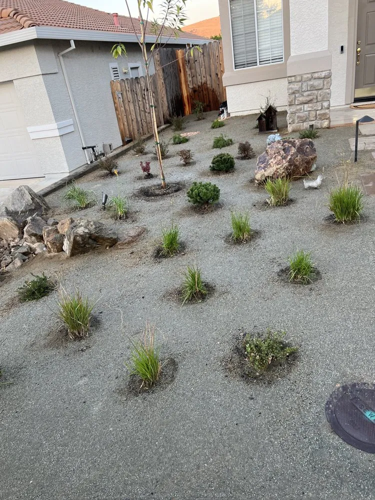 Reliable lawn mowing service with custom design across Folsom, CA - Landscape Mountain View