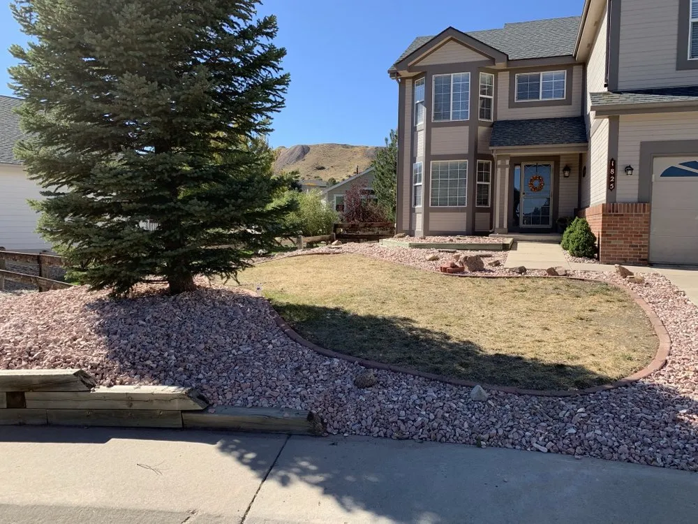Custom garden landscaping for beautiful yards in Castle Rock, CO by Landscape Of The Rockies