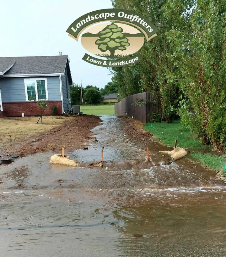 Expert garden landscaping with custom design in Winfield, KS by Landscape Outfitters