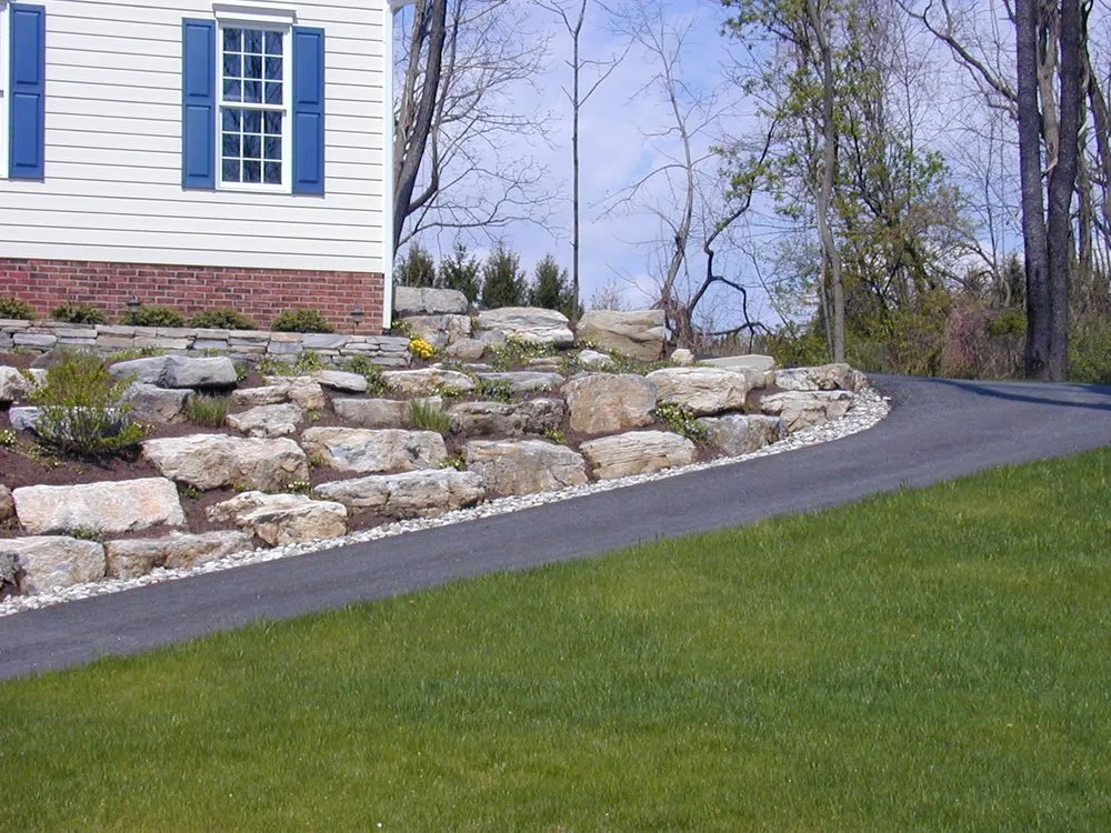 Trusted landscape installation with custom design in Bath, PA by Landscape Products Co