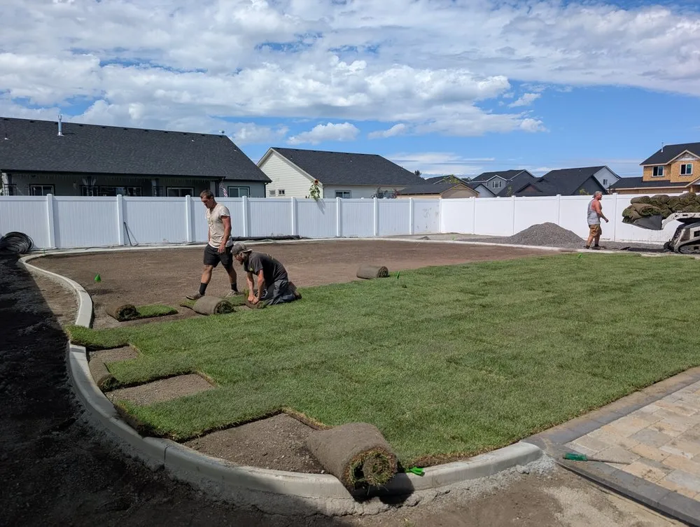 Professional lawn mowing service in Post Falls, ID by Landscape Pros & Excavation