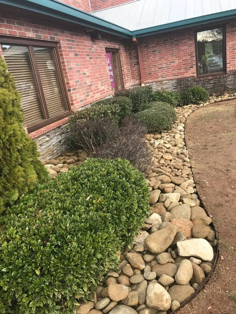 Professional lawn mowing service with custom design in Douglasville, GA by Landscape Pros