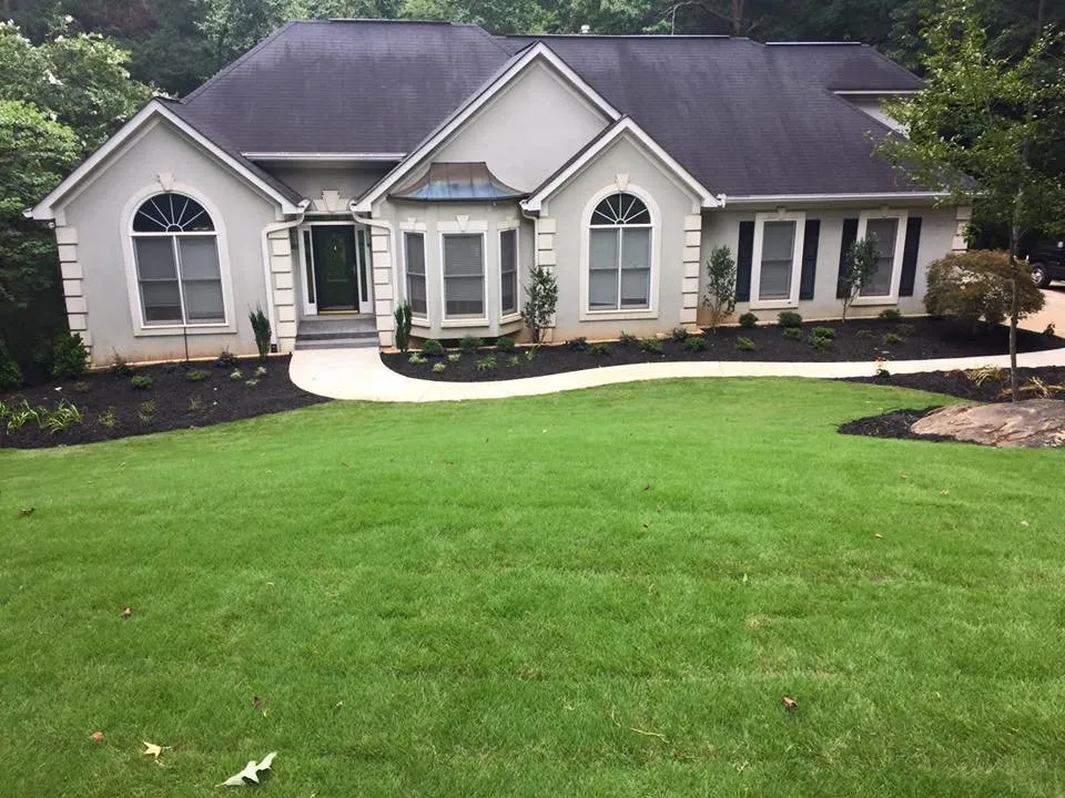 Custom residential landscaping for outdoor upgrades in Douglasville, GA by Landscape Pros
