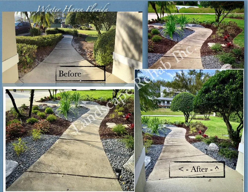 Professional yard cleanup service in Fort Lauderdale, FL by Landscape Rehab
