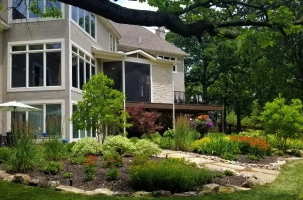 Professional yard cleanup service for outdoor upgrades in Gardner, KS by Landscape Service