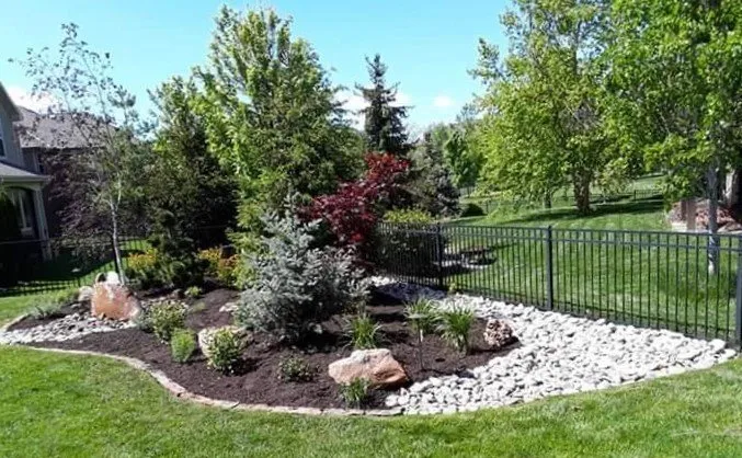 Affordable outdoor landscaping for homes in Gardner, KS by Landscape Service
