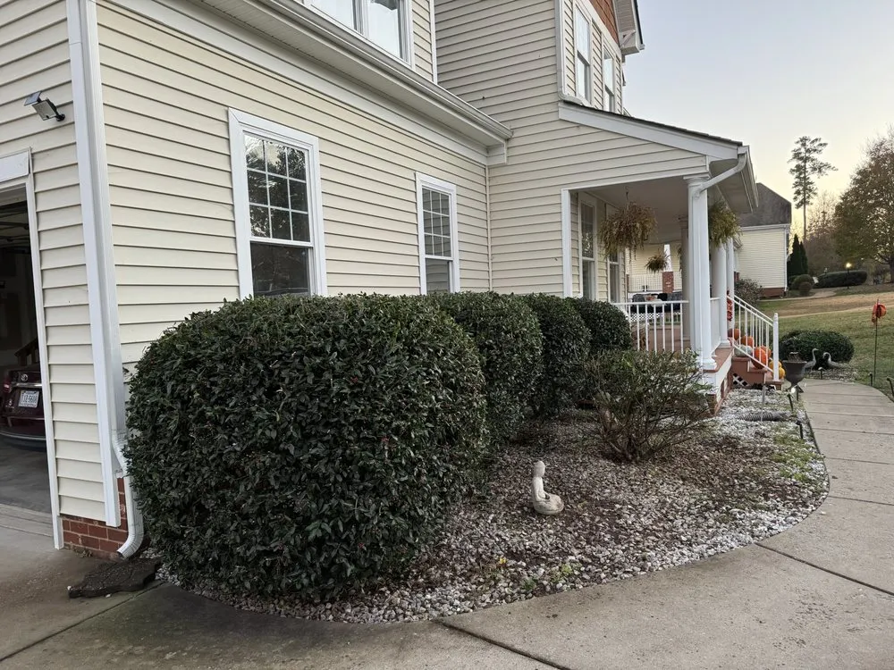 Custom yard maintenance in Sandston, VA - landscape service