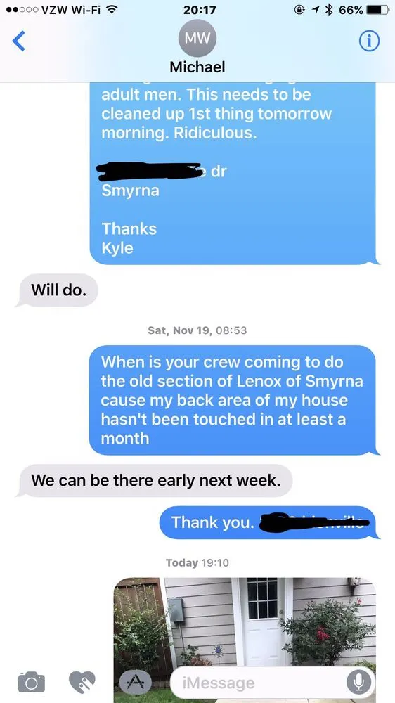 Professional lawn mowing service in Nashville, TN by Landscape Services