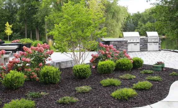 Professional landscape installation in Muskegon, MI by Landscape Solutions