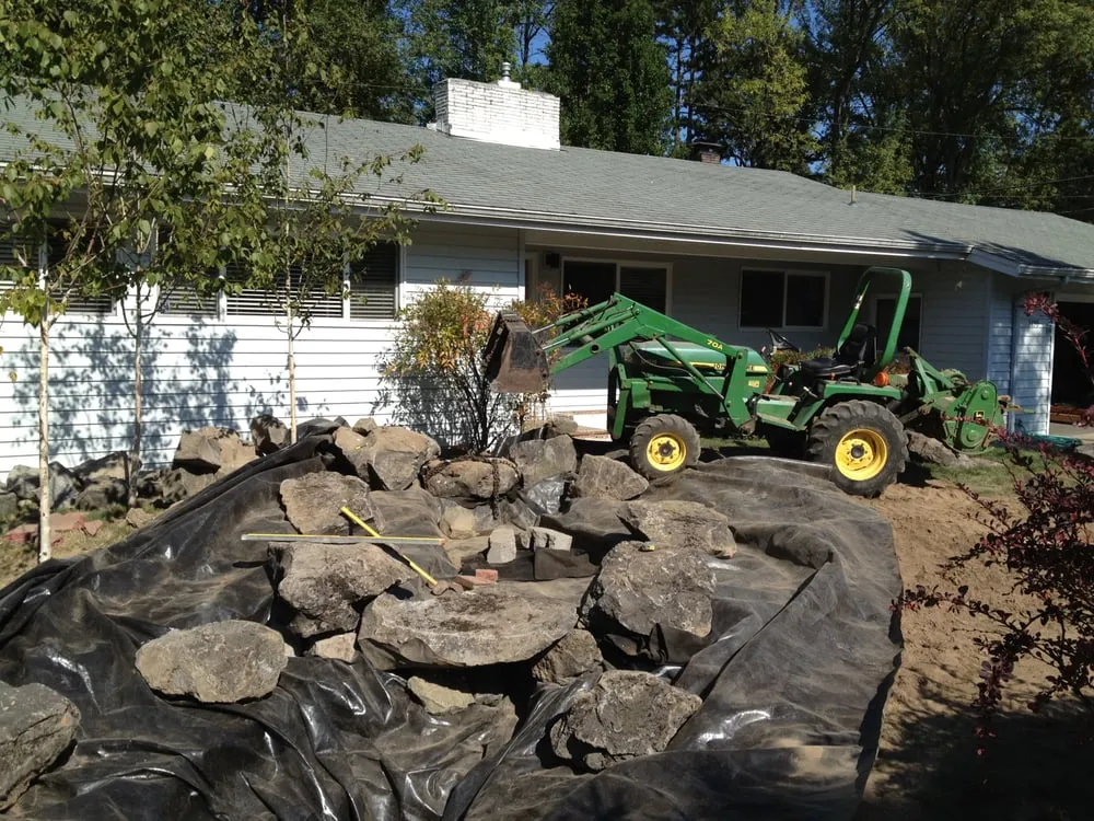Custom yard maintenance for beautiful yards in Portland, OR by Landscape Solutions