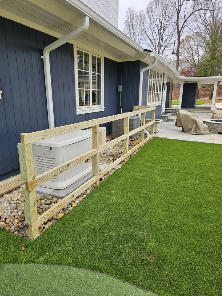 Custom landscape installation for residential properties in Spartanburg, SC by Landscape Solutions