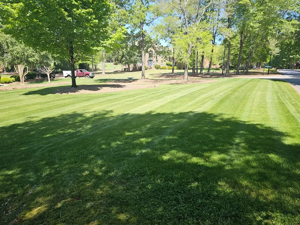 Professional lawn care service with custom design across Spartanburg, SC - Landscape Solutions