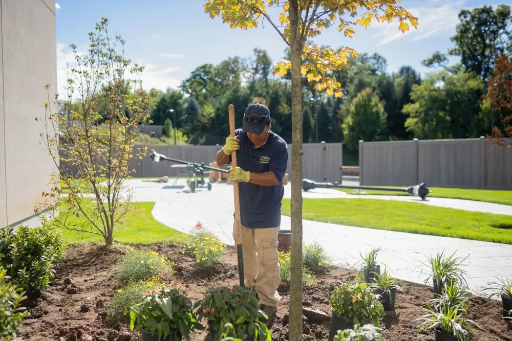 Custom garden landscaping in Union, NJ - Landscape Solutions